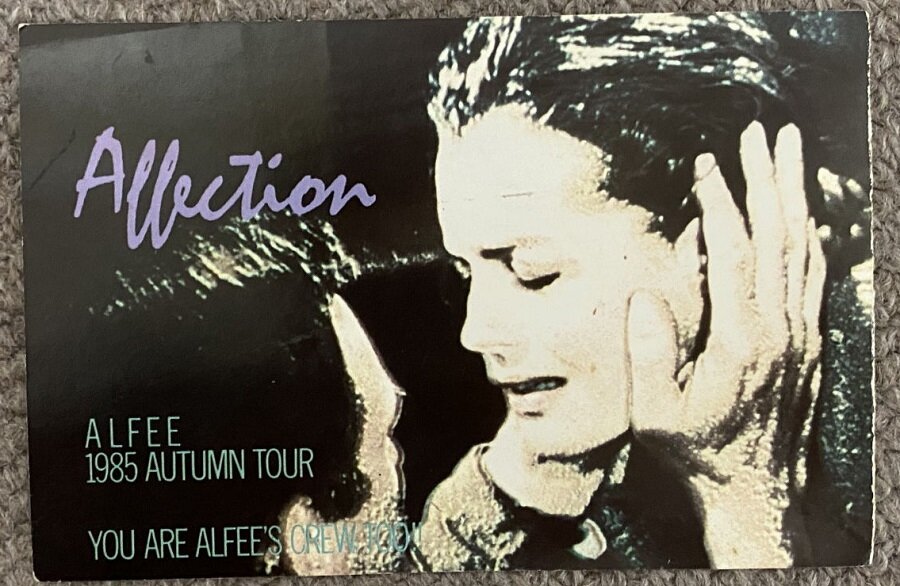 THE ALFEE I Love You, Always年末武道館 DVD2枚組 1985.12.22 ALFEE 日本武道館 : やれんのか！