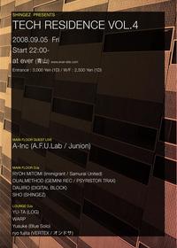 SHINGEZ PRESENTS TECH RESIDENCE VOL.4