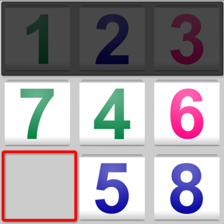 スライドパズル 3 3 の解き方 How To Solve A 3x3 Sliding Puzzle Ryohtaroのブログ スライドパズル 3 3 の解き方 How To Solve A 3x3 Sliding Puzzle Ryohtaroのブログ