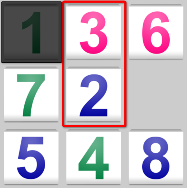スライドパズル 3 3 の解き方 How To Solve A 3x3 Sliding Puzzle 了たろのブログ