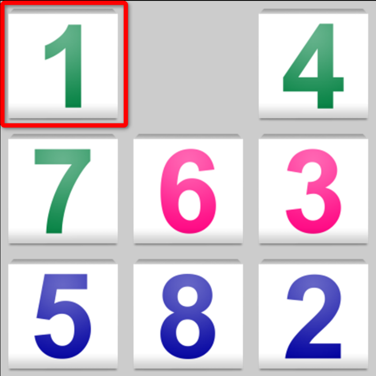 スライドパズル 3 3 の解き方 How To Solve A 3x3 Sliding Puzzle 了たろのブログ