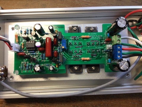 ゼロディストーション・パワーアンプ ゼロディストーションアンプキットの組み立て : ryoji_kumabeのblog