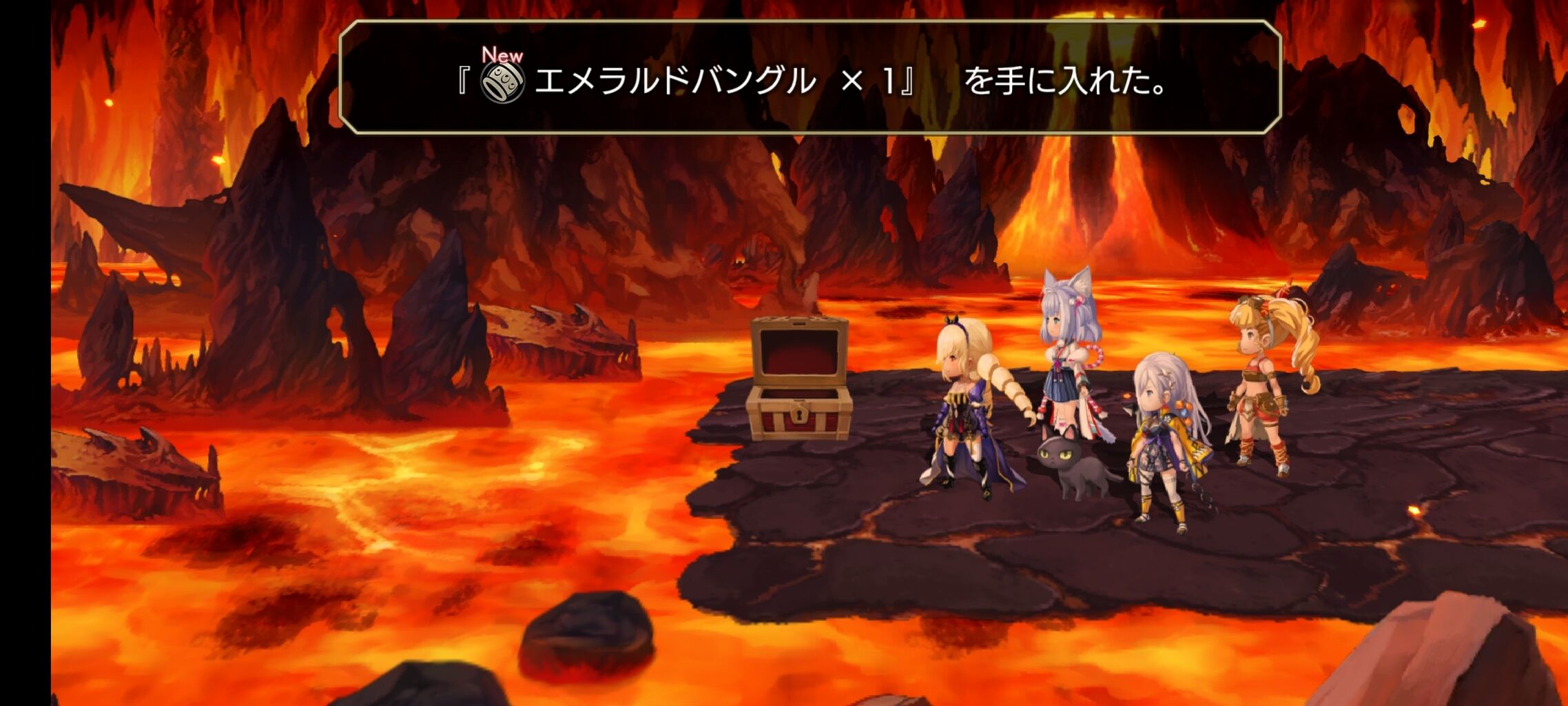 第６章のヴァシュー山岳とナダラ火山で隠し財宝獲り 超６１回 アナデン 第６章の闇サラマンダーと戦う前にお宝回収 亮磁回胴夫婦記