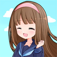 セーラー服023-笑顔②