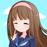 セーラー服012-笑顔①