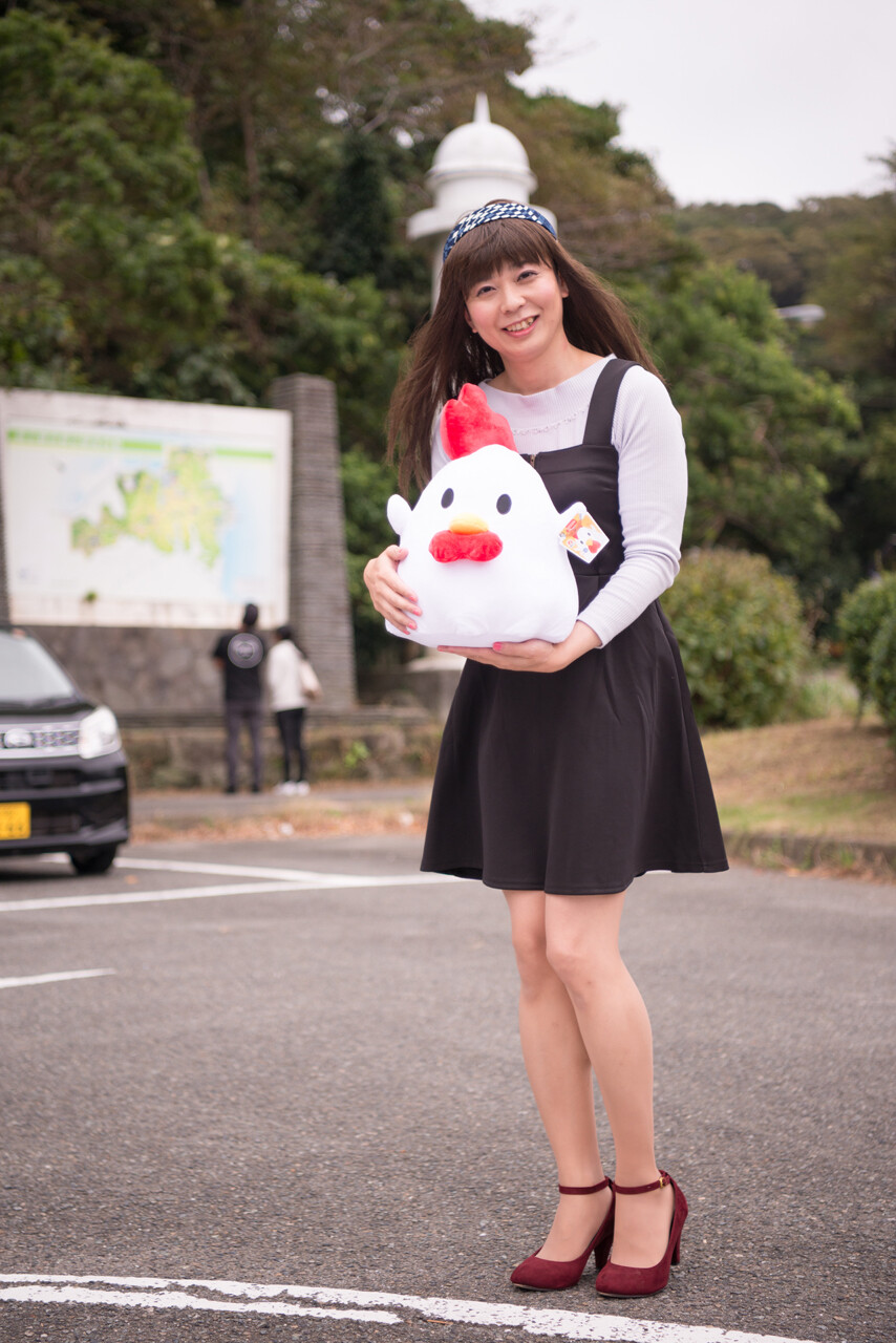 からあげクンのぬいぐるみゲット りょうこちゃんの女装日記 からあげクンのぬいぐるみゲット りょうこちゃんの女装日記