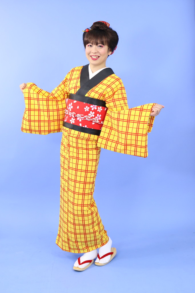 時代劇風の着物 第2弾 りょうこちゃんの女装日記