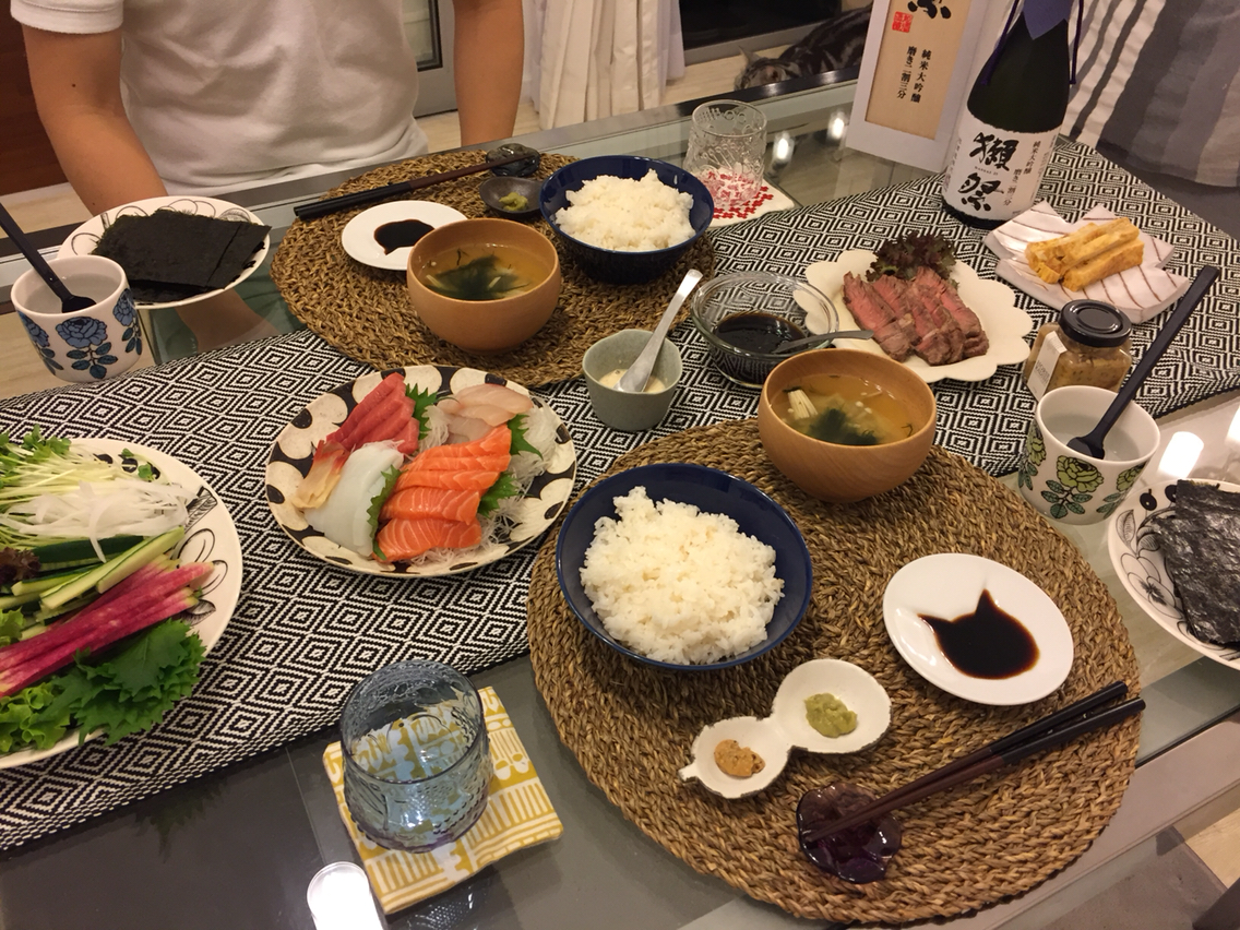 お誕生日ごはんは手巻き寿司 ねころぐ にゃんごくlife クアラルンプール Powered By ライブドアブログ