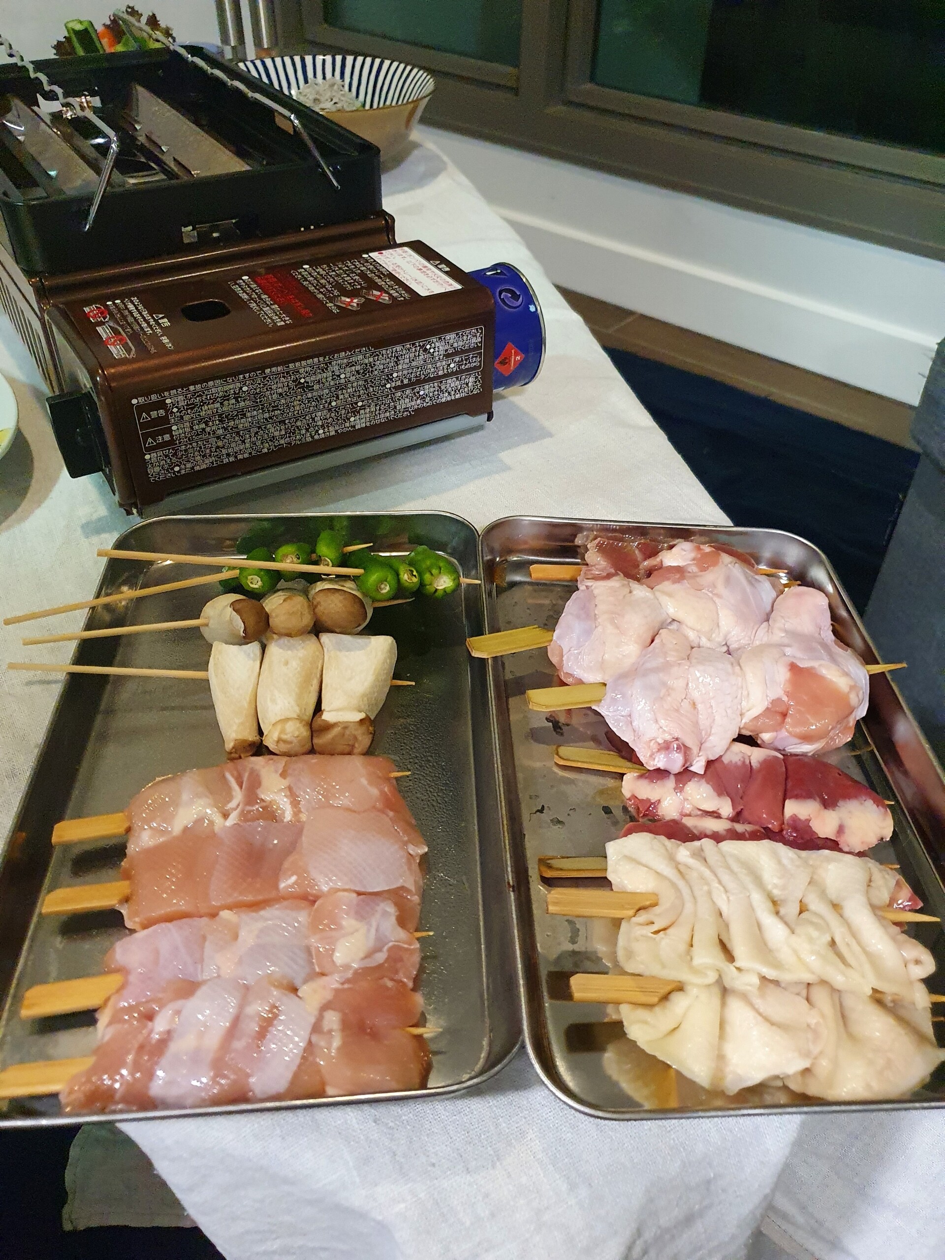 炉端焼き器｢炙りや｣でおうち焼き鳥 : ねころぐ ～にゃんごくLife 