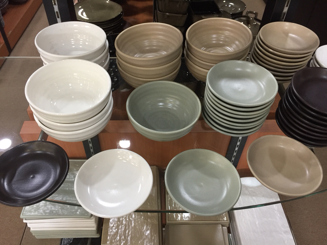 Luzerne ルザーン ショープレート皿 ゴールド シルバー金彩 3枚