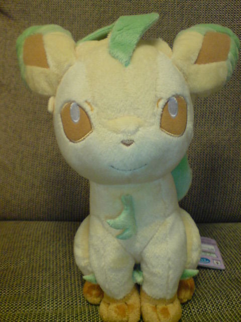 I Love Eievui スーパーdxぬいぐるみ リーフィア グレイシア かりーん日記 W