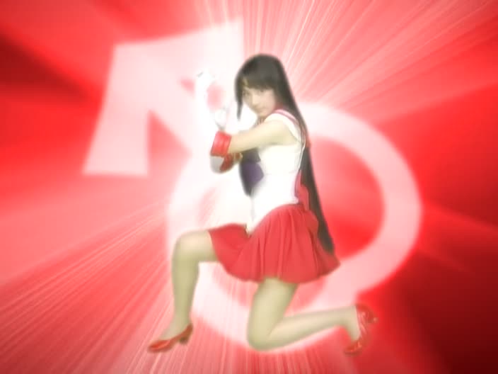 セーラーマーズ 実写版変身コスチューム コス壊 セーラーマーズ 実写版変身コスチューム コス壊