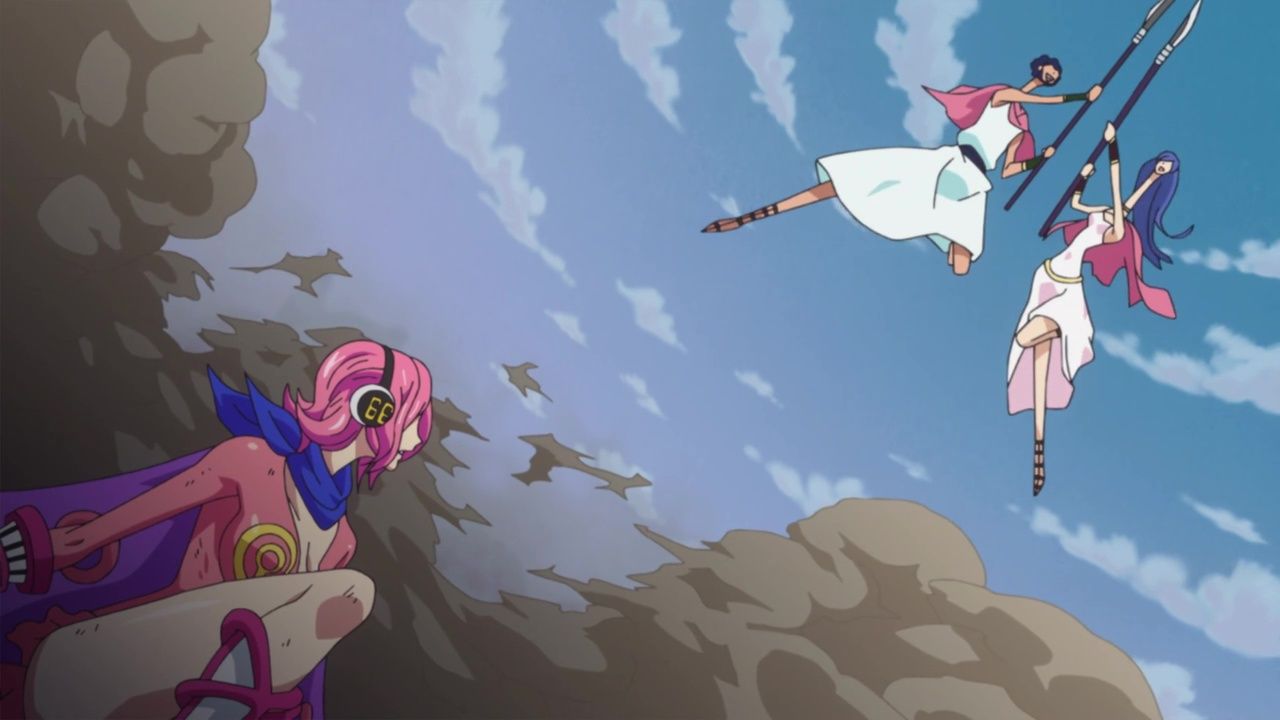 One Piece 841話 茶会脱出 ルフィｖｓビッグ マム コス壊