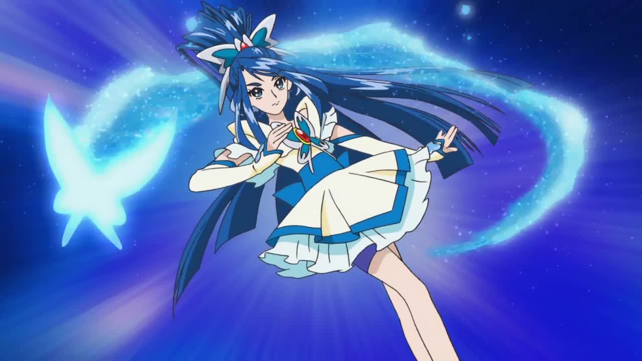キュアミント キュアアクア 変身コスチューム コス壊