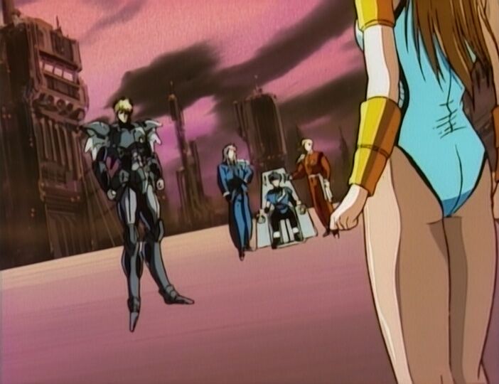 破邪大星ダンガイオー OP ミア・アリス セル画