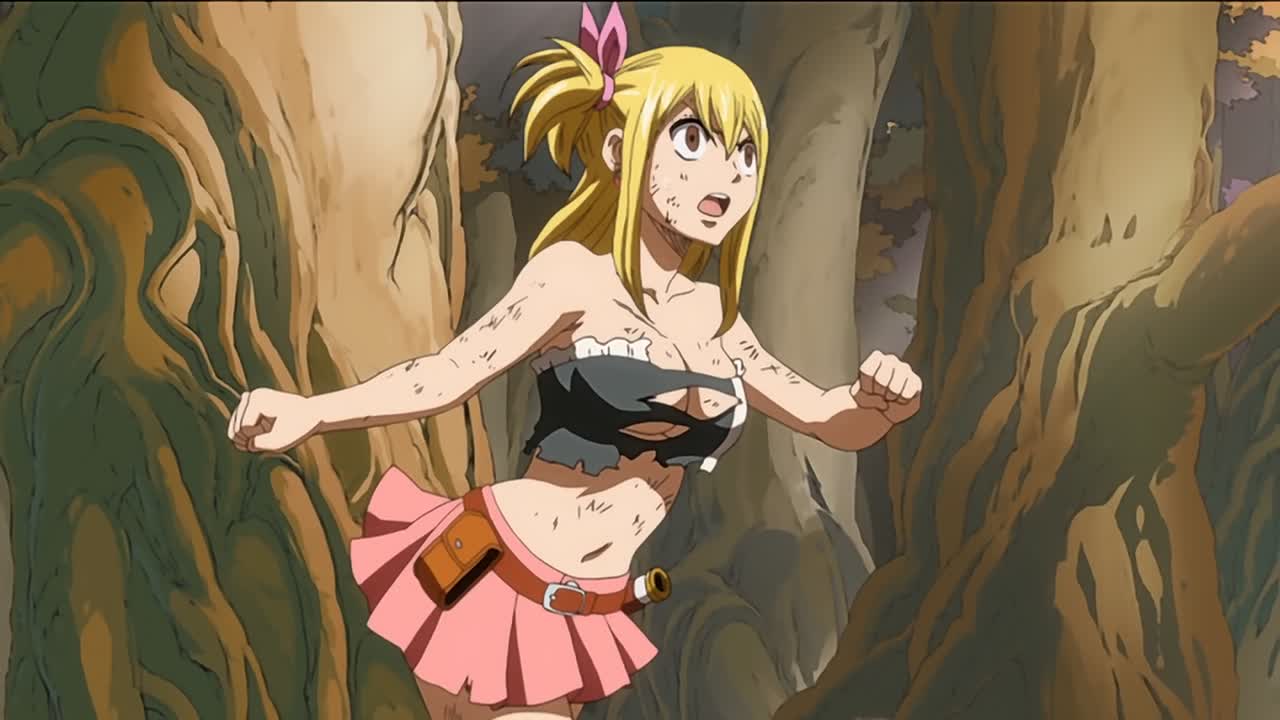 Fairy Tail 109話 ルーシィファイア コス壊