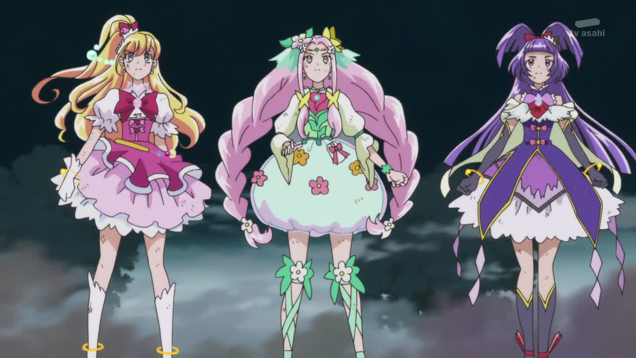 魔法つかいプリキュア 48話 終わりなき混沌 デウスマストの世界 コス壊