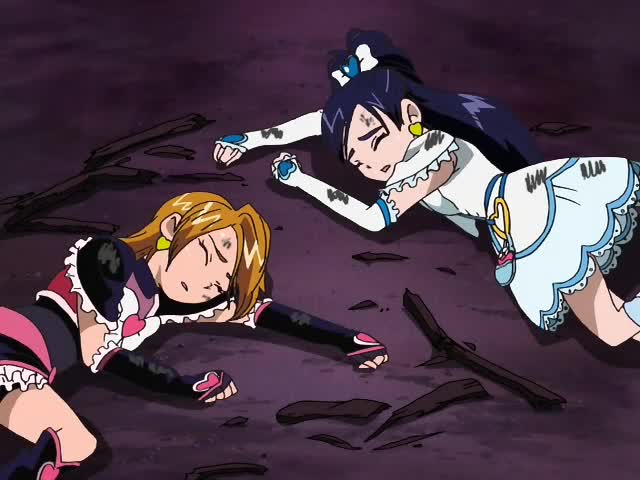 ふたりはプリキュア Max Heart ２６話 負けるななぎさ みんな悩んで大きくなった コス壊