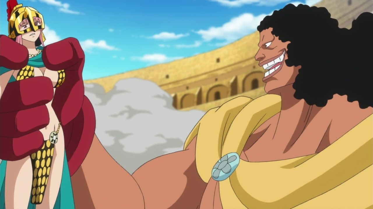 One Piece 657話 最凶の戦士 ローガンvsレベッカ コス壊 One Piece 657話 最凶の戦士 ローガンvsレベッカ コス壊