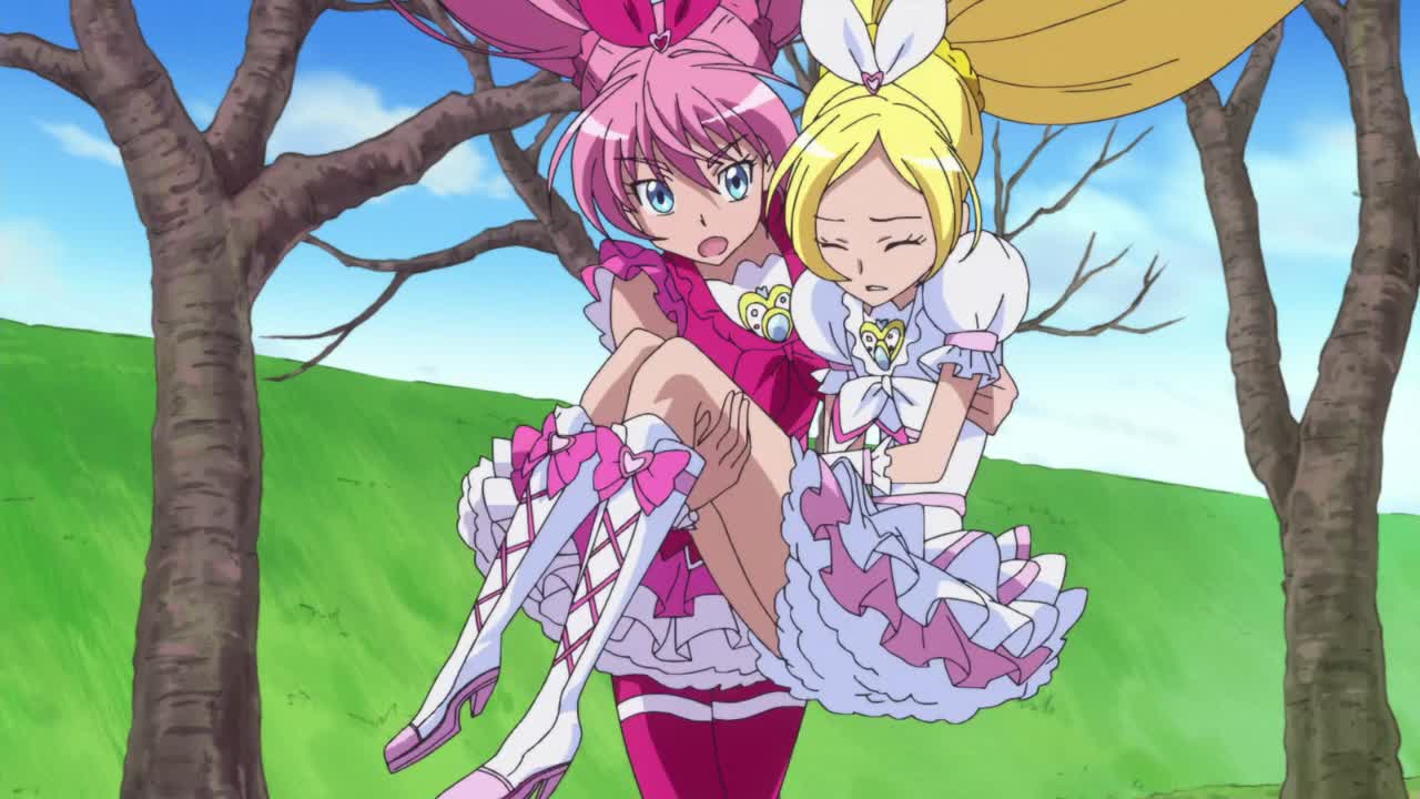 スイートプリキュア♪  パンチラ キュアリズム 変身コスチューム : コス壊！