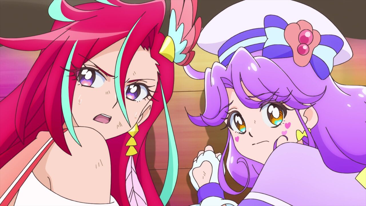 トロピカル ジュ プリキュア 17話 人魚の奇跡 変身 キュアラメール コス壊 トロピカル ジュ プリキュア 17話 人魚の奇跡 変身 キュアラメール コス壊