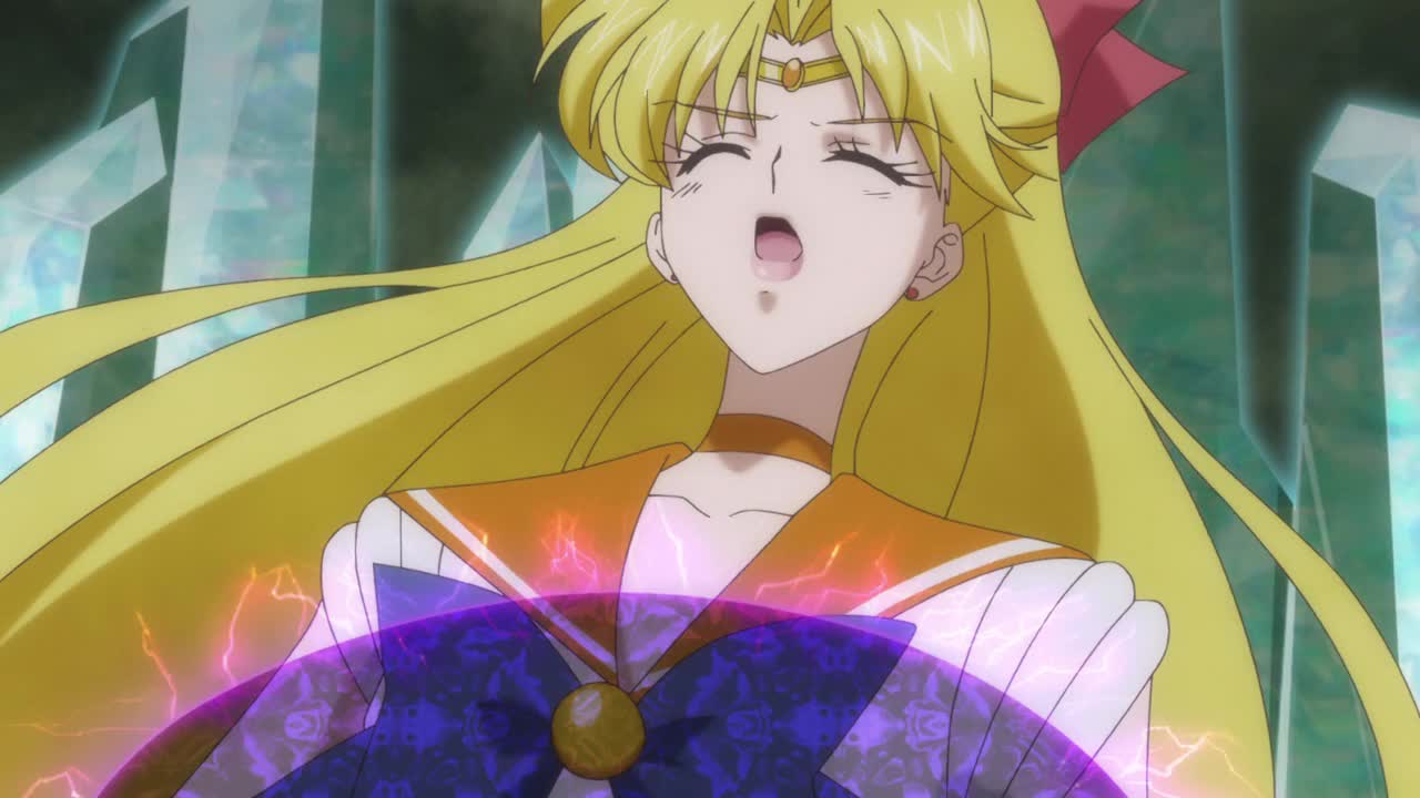 美少女戦士セーラームーンcrystal 24話 攻撃 Black Lady コス壊 美少女戦士セーラームーンcrystal 24話 攻撃 Black Lady コス壊