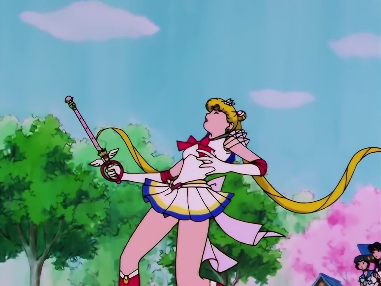 絵本版ピンチシーン比較セーラースターズ コス壊