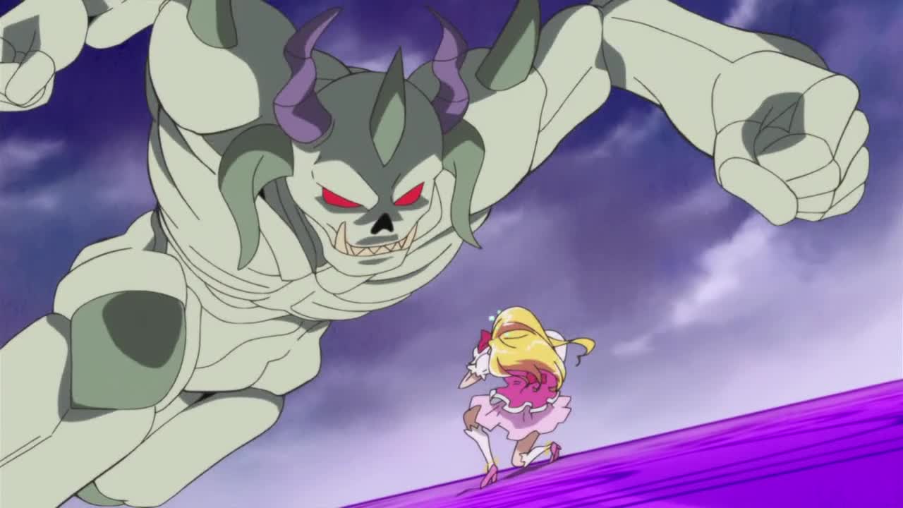 魔法つかいプリキュア 21話 Stop 闇の魔法 プリキュアvsドクロクシー コス壊