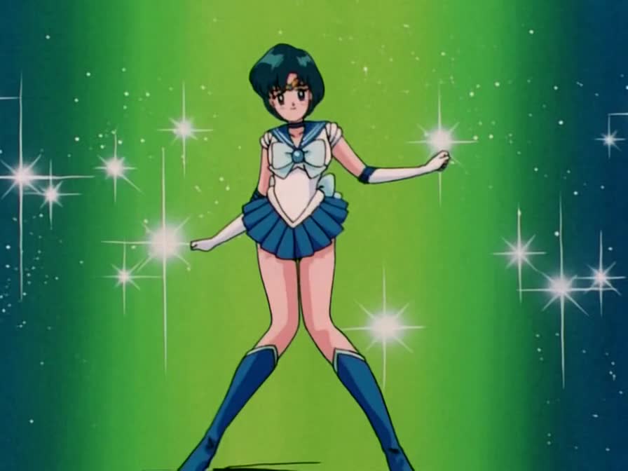 セーラーマーキュリー 変身コスチューム コス壊