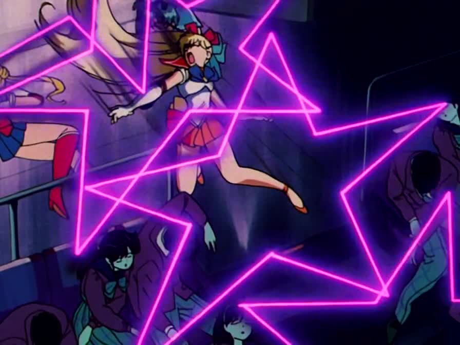 セーラームーンs 1話 異次元からの侵略 無限学園の謎 コス壊