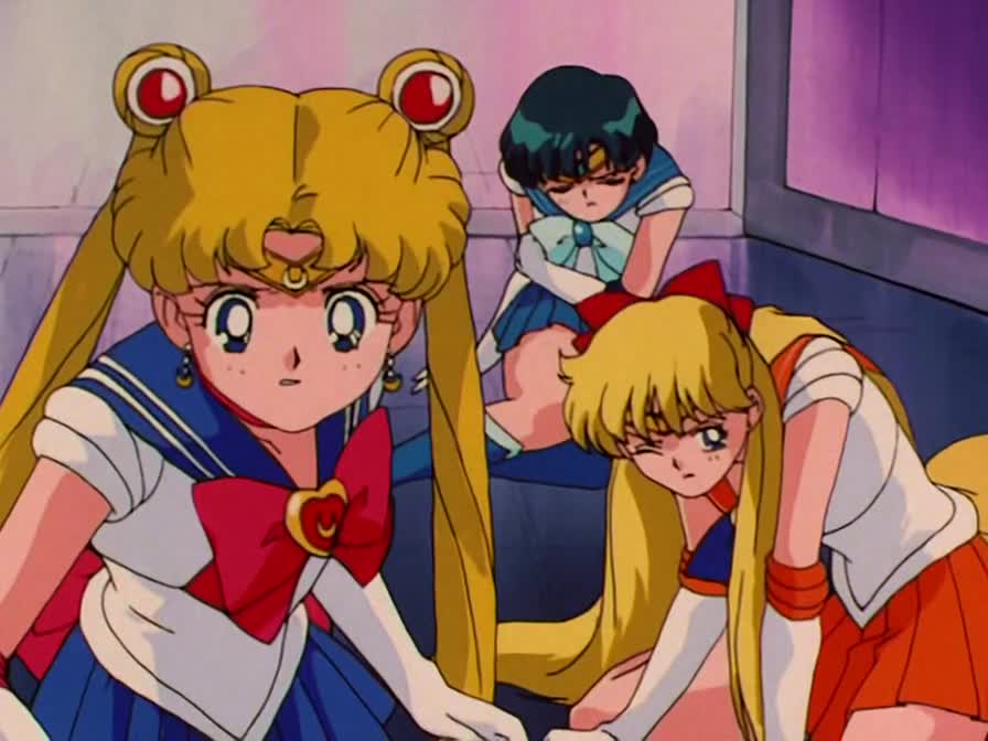 セーラームーンs 1話 異次元からの侵略 無限学園の謎 コス壊