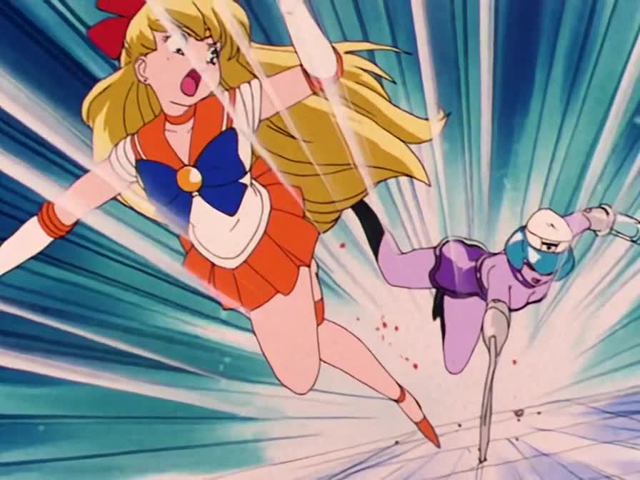 セーラーヴィーナスの戦闘 コス壊