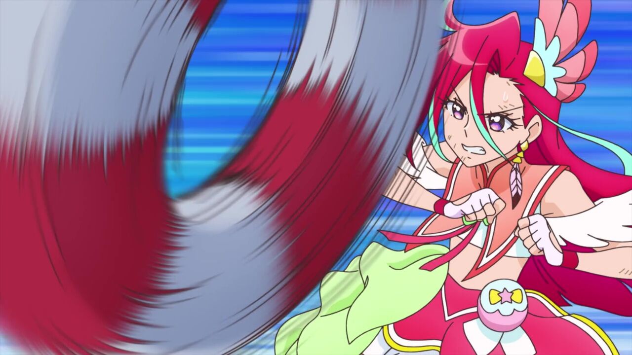 トロピカル ジュ プリキュア 17話 人魚の奇跡 変身 キュアラメール コス壊 トロピカル ジュ プリキュア 17話 人魚の奇跡 変身 キュアラメール コス壊