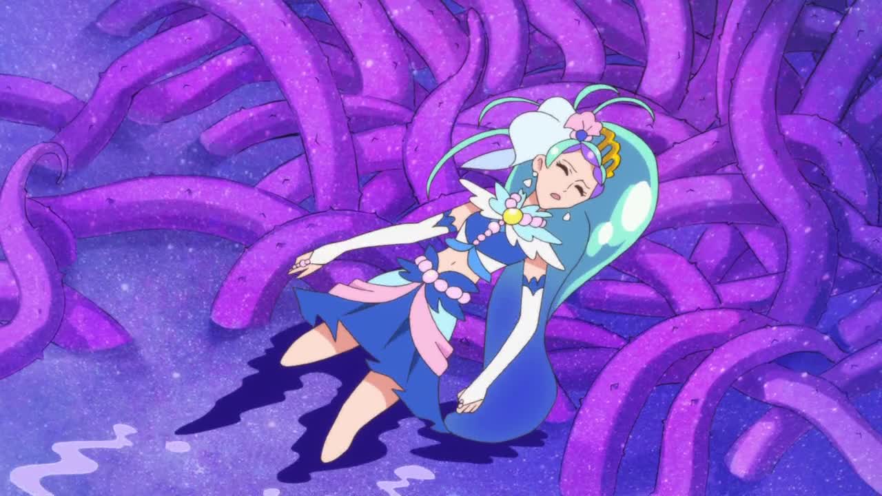 Go プリンセスプリキュア 45話 伝えたい想い みなみの夢よ大海原へ コス壊