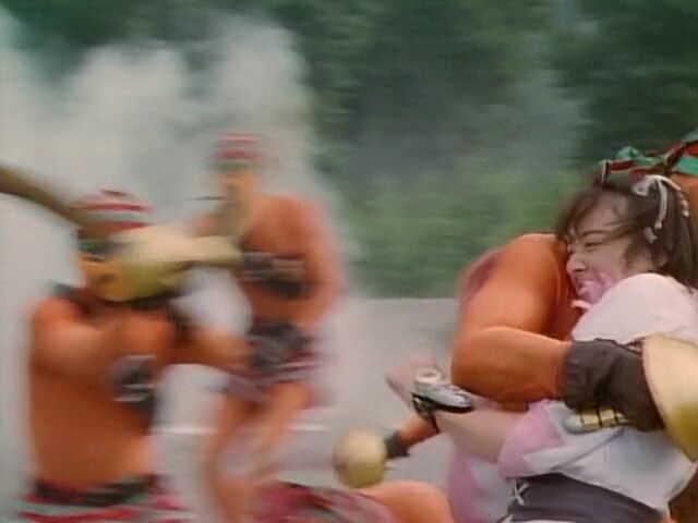 星獣戦隊ギンガマン 33話 憧れのサヤ コス壊