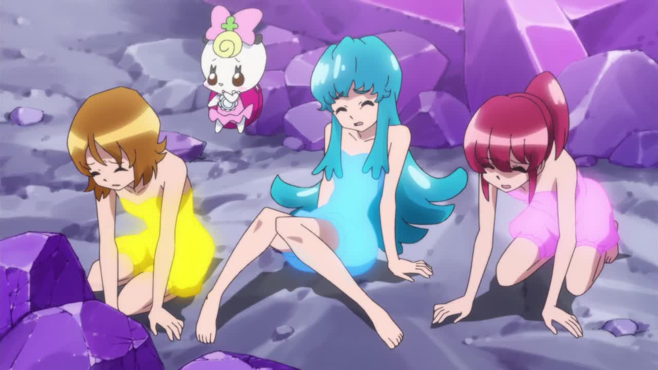 ハピネスチャージプリキュア 22話 新たな変身 フォーチュンの大いなる願い コス壊