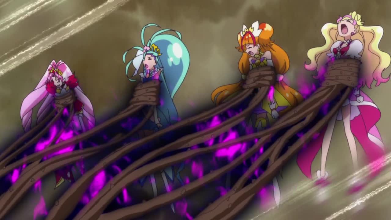 Go プリンセスプリキュア 48話 迫る絶望 絶体絶命のプリンセス コス壊
