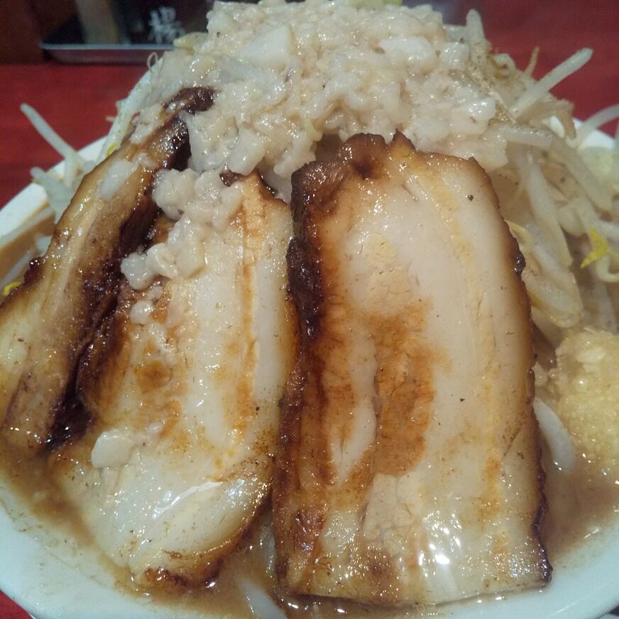 二郎系ラーメンを生まれて初めて食べてみた あびこ 釈迦力 友 大阪グルメひとり旅