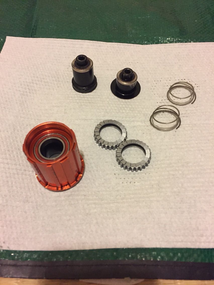 ニューホイール、ROVALのハブメンテナンス : ディスクロードバイク日記