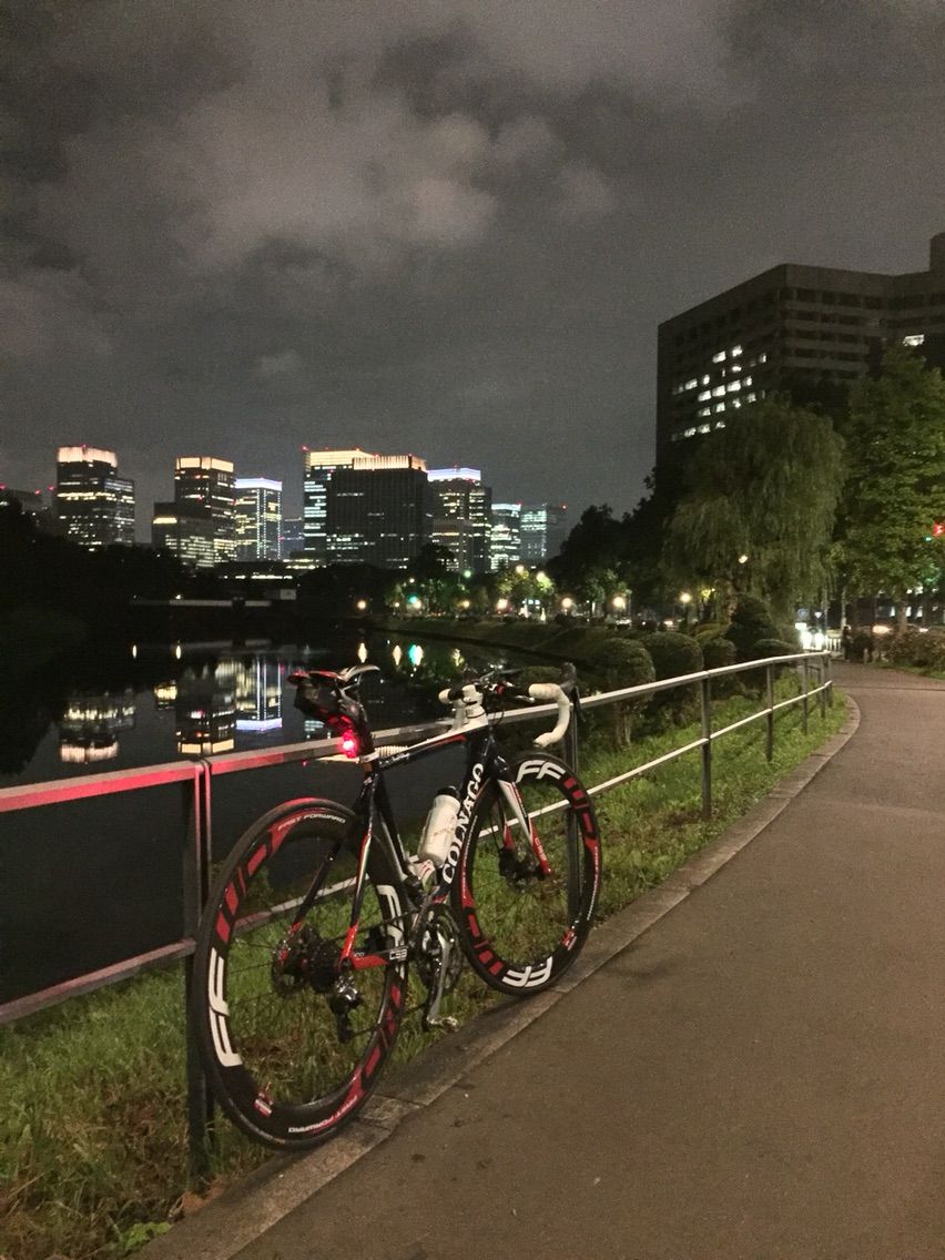 みんなで皇居周回練習をしてきました ディスクロードバイク日記