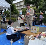 6月16日大谷口県営住宅自治会の団地内バザー&青空ビアガーデン3