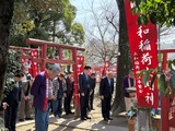 3月1日蕨市三和稲荷神社の初午祭2