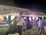 7月18日蕨市南町1丁目西町、土橋四町会合同盆踊り大会3