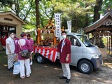7月18日夏祭り・神輿渡御・大谷場氷川神社2