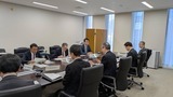 11月10日国土交通委員会の与党筆頭理事・気象庁の視察