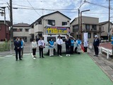 5月28日蕨市議選保守系11陣営・出陣6
