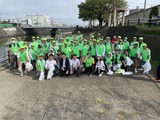 9月17日笹目川・さくら川沿い道路美化事業の出陣式
