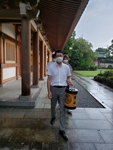 8月13日我が家のお迎え