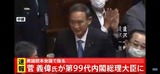 9月16日自民党・菅義偉氏が第99代内閣総理大臣
