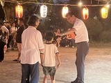7月18日蕨市南町1丁目西町、土橋四町会合同盆踊り大会2